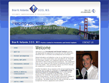 Tablet Screenshot of drbhollander.com